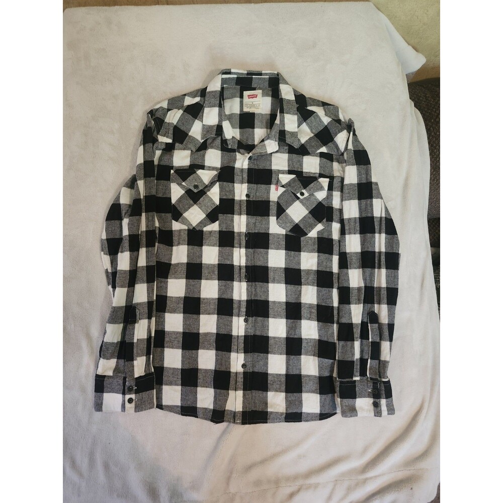 Levi's Barstow western flannel shirt